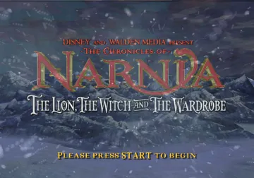 Chronicles of Narnia, The - The Lion, the Witch and the Wardrobe screen shot title